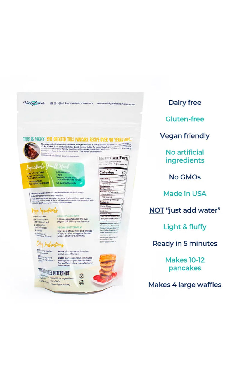 Vicky Cakes Original Pancake and Waffle Mix