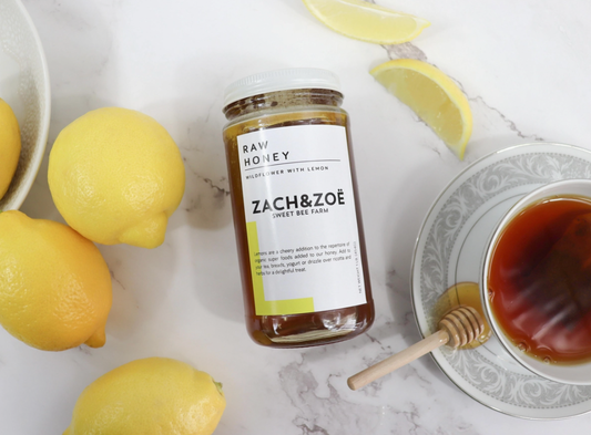 Zach & Zoe Wildflower Honey with Lemon