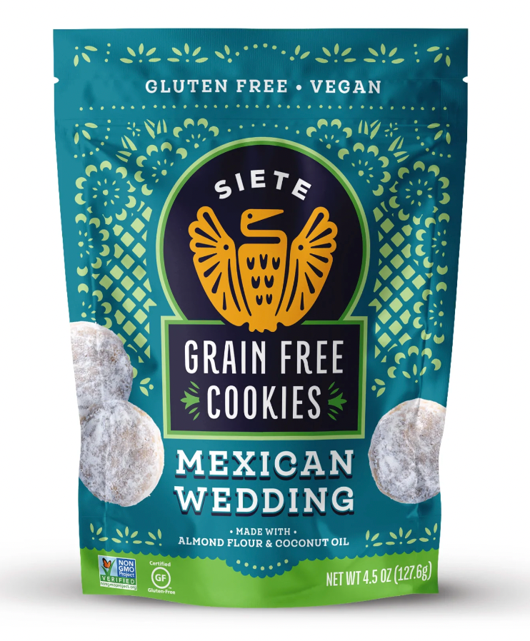 Siete Mexican Wedding Cookies  Mexican wedding cookies, Grain free cookies,  Gluten free chocolate