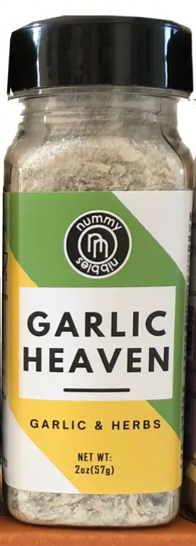 Nummy Nibbles Garlic Heaven Garlic & Herbs