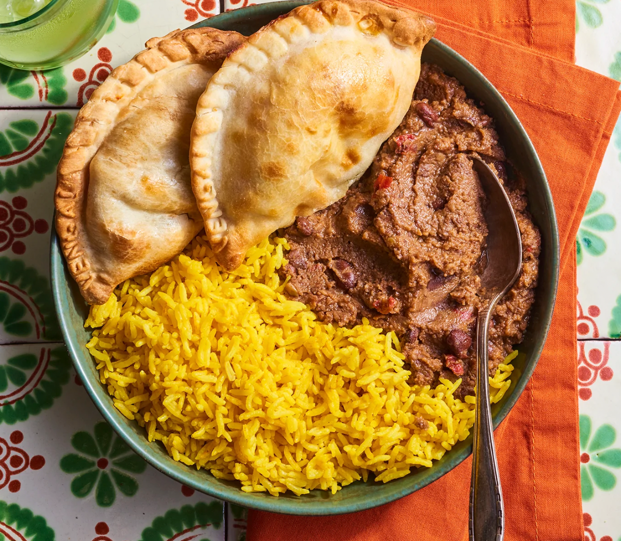 A Dozen Cousins Spanish Yellow Bone Broth Rice