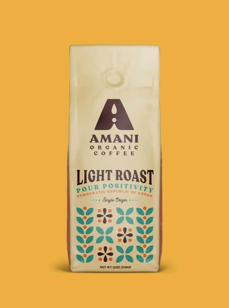 Amani light roast ground coffee