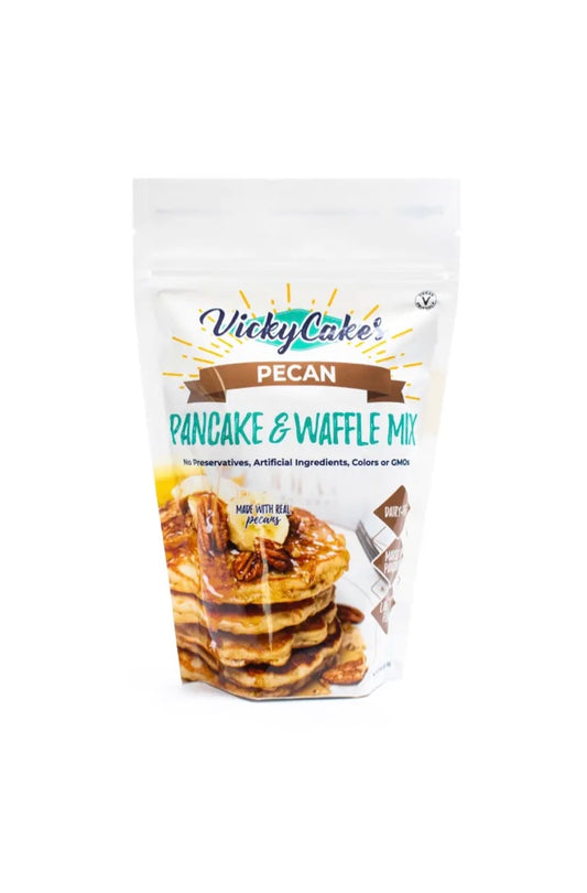 Vicky's Cakes Pecan Pancake and Waffle Mix