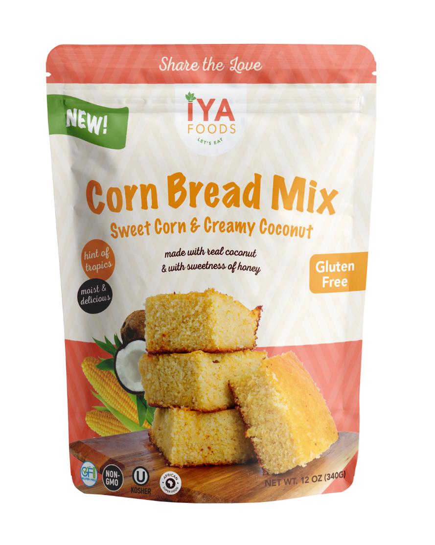 Iya Foods Cornbread Mix Sweet Corn & Creamy Coconut